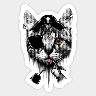 Piratecat Sticker